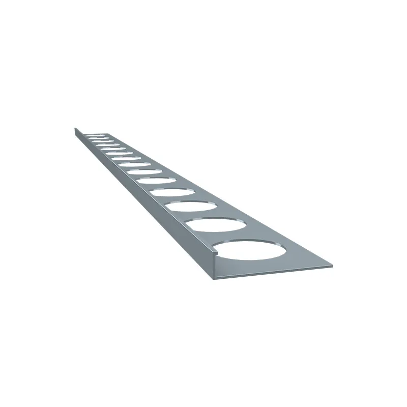 SZ10 ALU non-drained pebblestone step edging