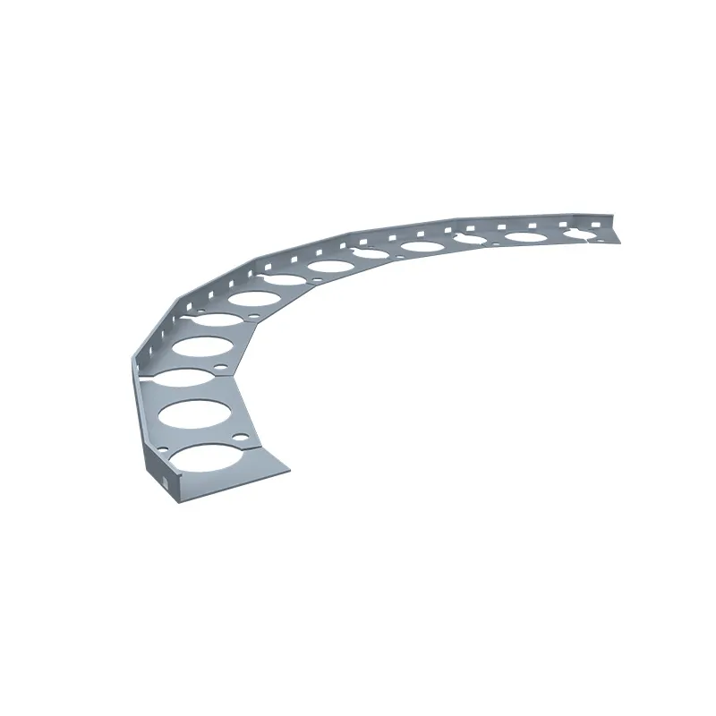 SZ10 ALU curved step edging with serrations