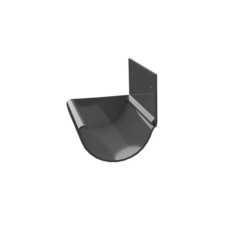 Zakończenie rynny R50 prawe